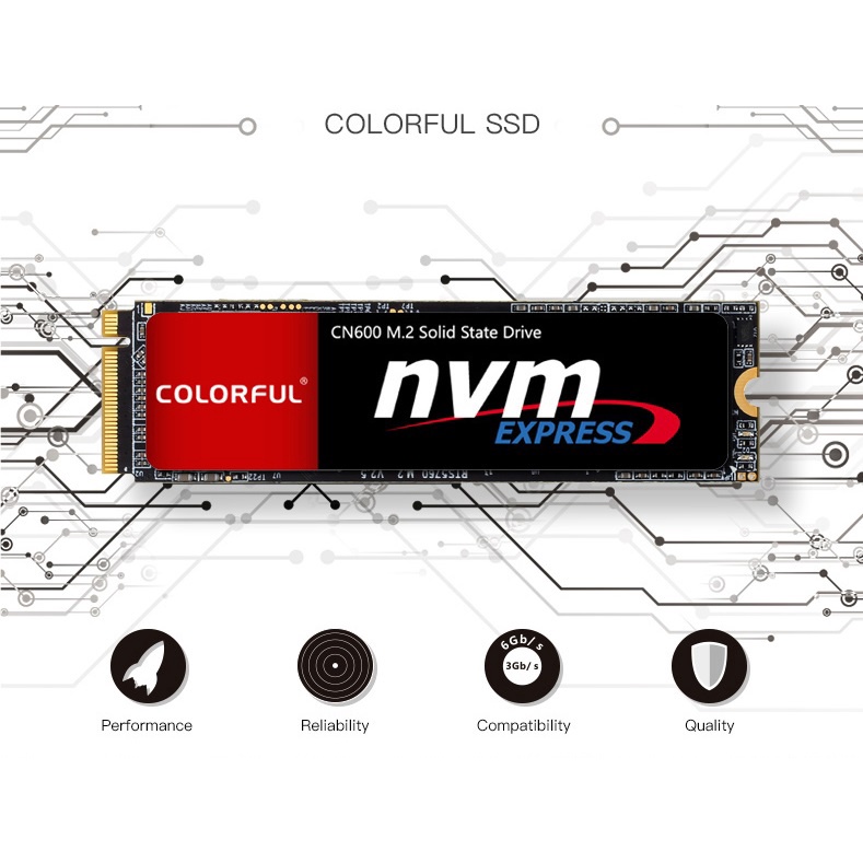 COLORFUL SSD NVME CN600 128GB 256GB 512GB 1TB