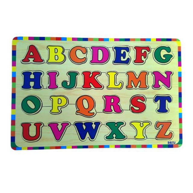 Puzzle Abjad Huruf Besar
