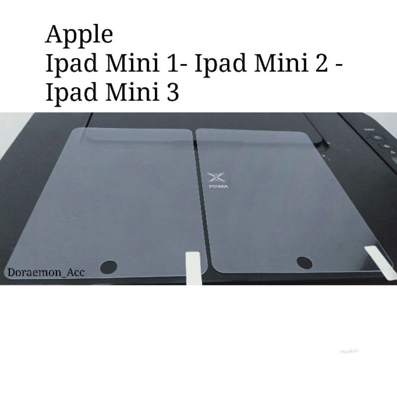 Tempered Glass Apple Clear Ipad Mini 1 - Ipad Mini 2 - Ipad Mini 3 Anti Gores Kaca