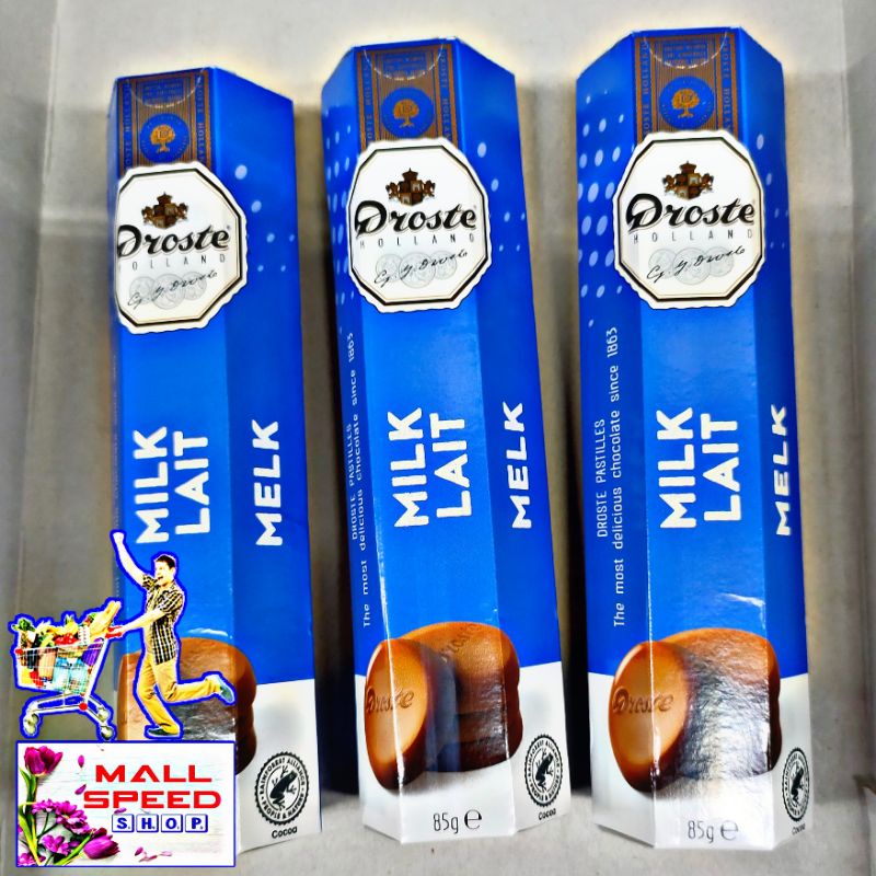 

DROSTE CHOCOLATE MILK LAIT 85G / COKLAT NETHERLANDS COKLATE