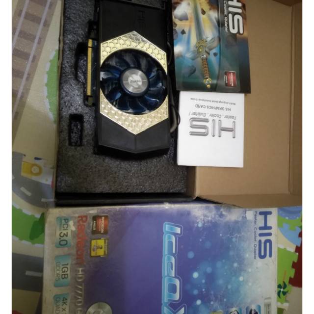 VGA HD7770 HD 7770 1GB DDR5 128BIT bukan hd7700 7700 7730