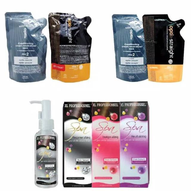 Paket Matrix / Matrix Smoothing / Matrix / Matrix Pelurus Rambut / Obat Smoothing / Matrix Rambut