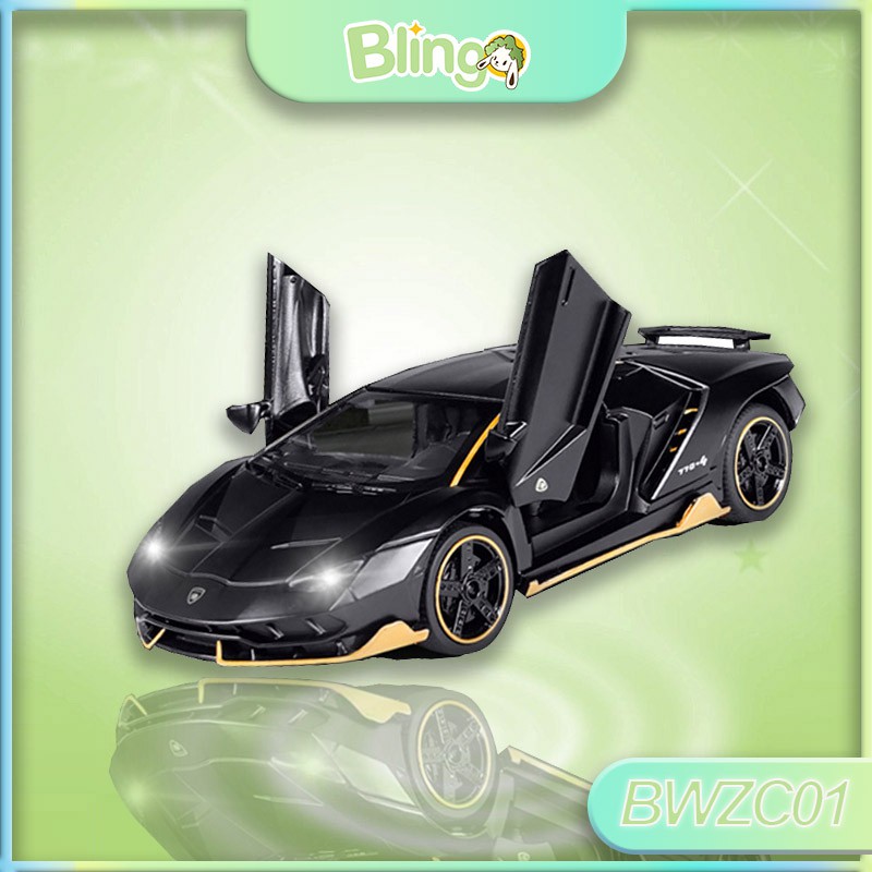 BLINGO BWZC01 1 32 Lamborghini  Diecast Mobil  Mainan  Mobil  
