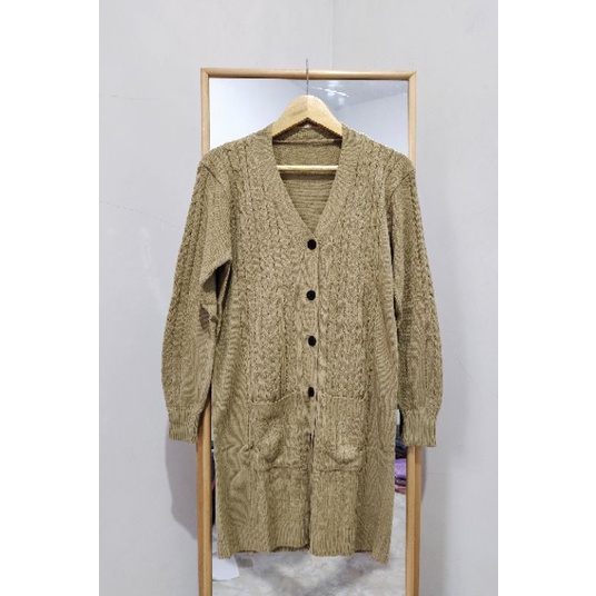 CARDI CABLE / CARDI RAJUT PREMIUM | LONG CARDI