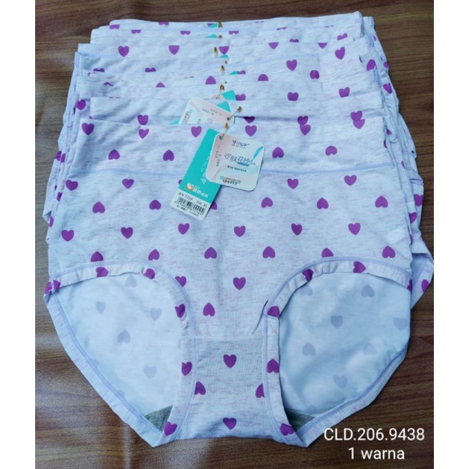 Celana Dalam Wanita Bahan Katun Spandex Lembut Pinggang Karet Murah / Celana Dalam Remaja/ Pakaian Dalam Anak Strech