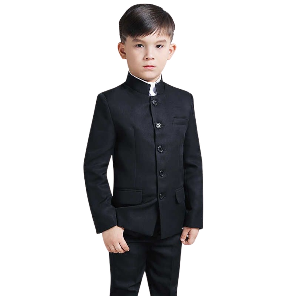 JAS MANDARIN ANAK 2-13 TAHUN ( HANYA JAS ) / JAS ANAK / JAS MANDARIN ANAK LAKI LAKI / JAS ANAK LAKI 
