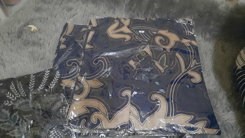 Kemeja Batik Pria Lengan Panjang Hrb026 Bswart Kemeja Pejabat Negara Sipil