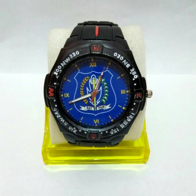 JAM TANGAN LOGO SATPAM