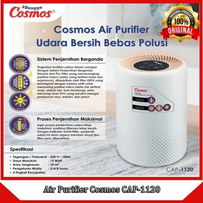 Pembersih Udara Cosmos UVC CAP-1120