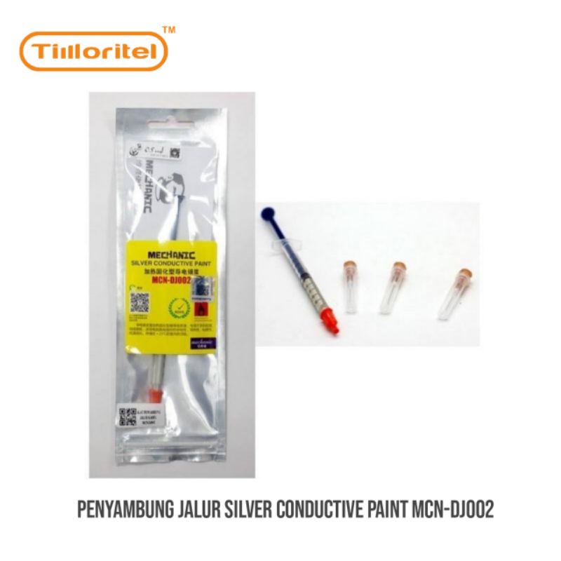 PENYAMBUNG JALUR SILVER CONDUCTIVE PAINT MCN-DJ002