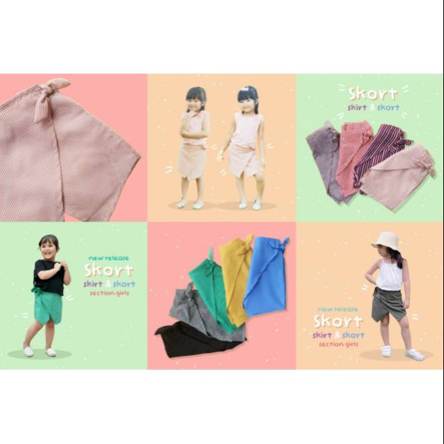 Skort | skirt&skort | celana rok anak jump inc