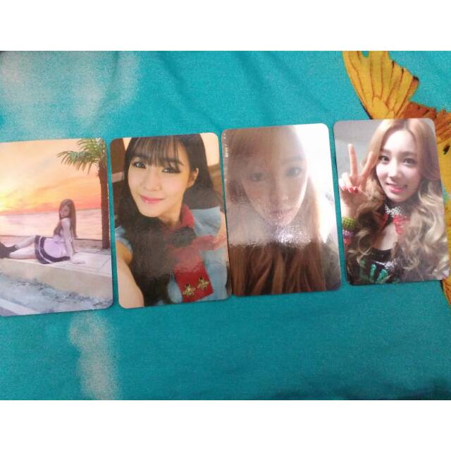 GIRLS GENERATION SNSD PC OFFICIAL TAEYEON TIFFANY (HOLIDAY NIGHT, LION HEART, TWINKLE, HOLLER)
