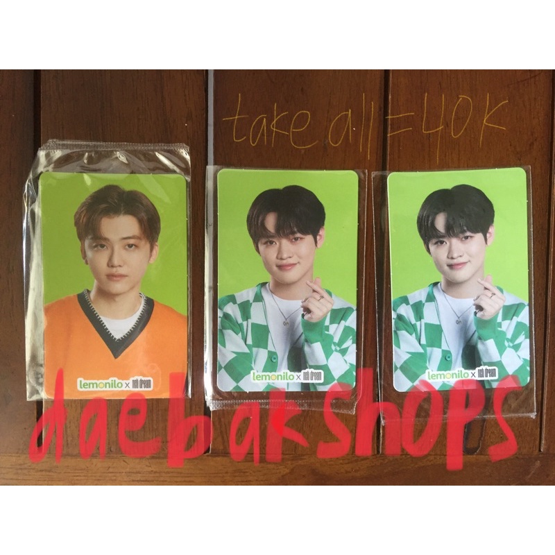 PC Lemonilo NCT Dream Chenle Jaemin