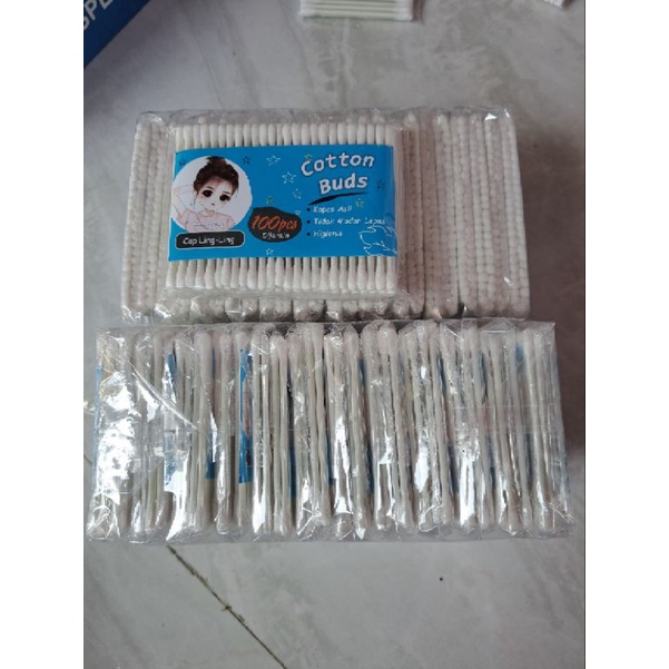 Katenbat isi 100pcs kualitas terjamin sangat kuat kapas lembut