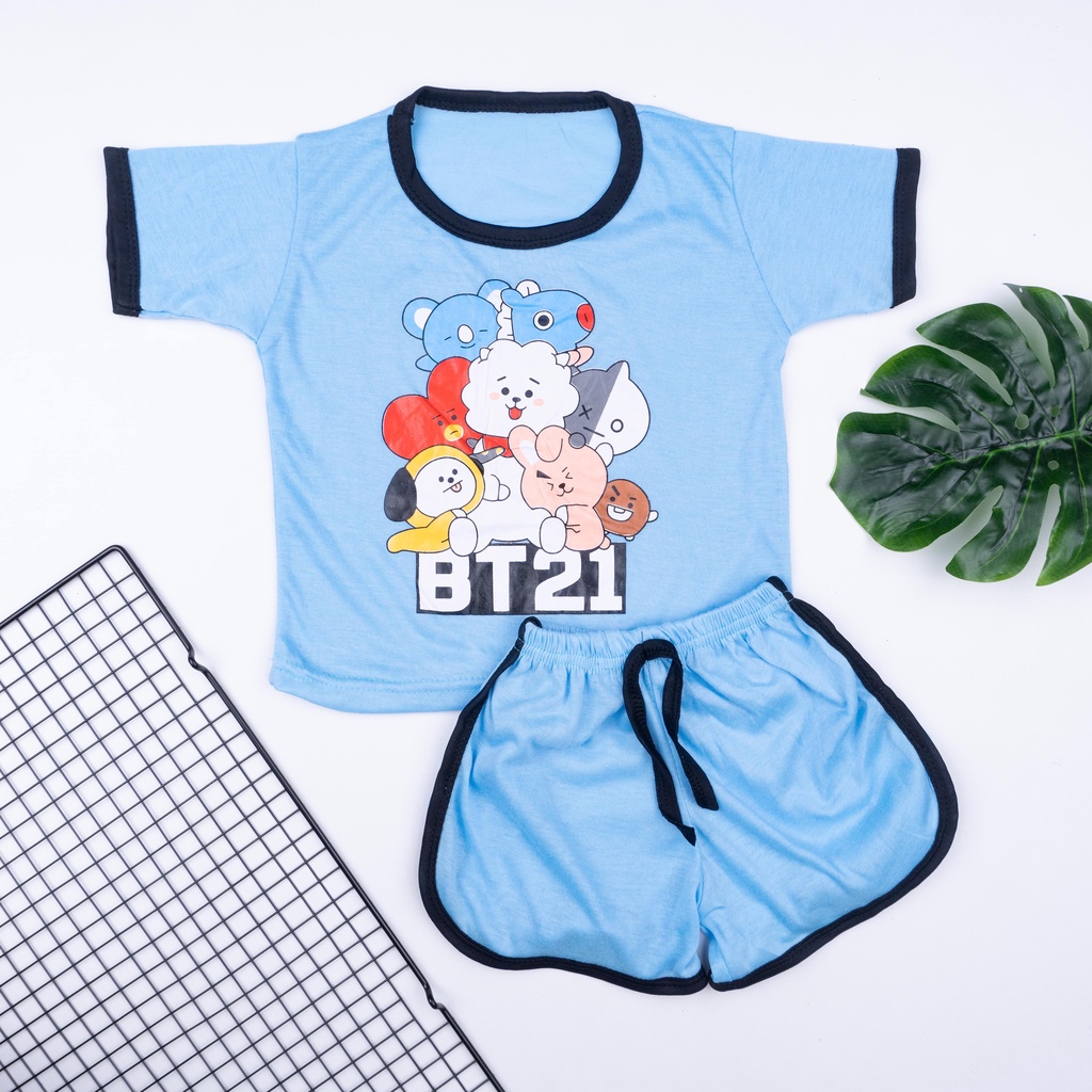 IL - SETELAN PLAYSET CUPA CUP BAJU ANAK KARAKTER / SET ANAK BALITA KARAKTER / SETELAN ANAK UNISEX