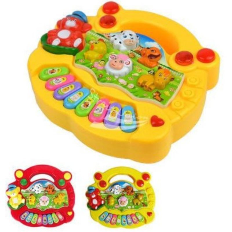 Piano Food Animal Park 5031B Mainan Anak