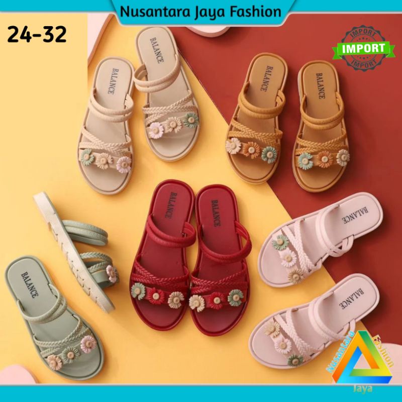 24-32 Sandal Anak Balance 1205 X50 - Sandal Anak Perempuan Import