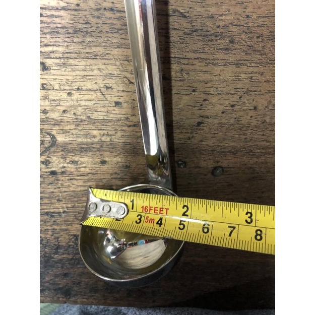 ♘ Irus stainless 30 cc / sendok takar ►