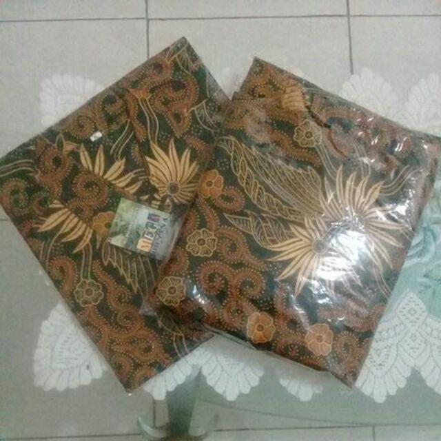 Long Dress Cape Batik Gamis Batika Nadine Manggar Kobis Kupu Padi Ulir Manis Gendis Sekar Evita Cape