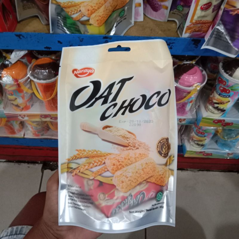 

Yummer l Snack camilan Naraya OAT Choco
