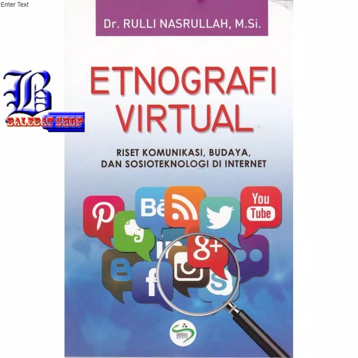 Buku Etnografi Virtual SIMBIOSA