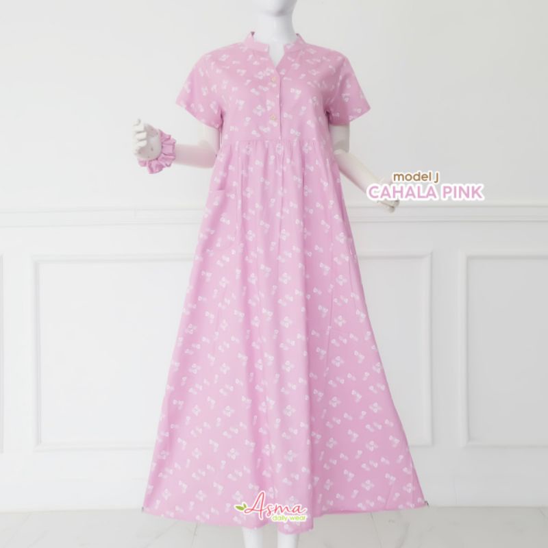 MODEL J CAHALA PINK Homedress Daster Asma daily wear Asma dailywear Asmadailywear