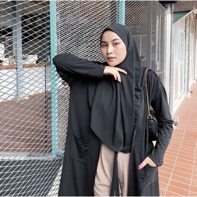 CARDIGAN HIJAB/CARDIGAN INSTAN 2 in 1