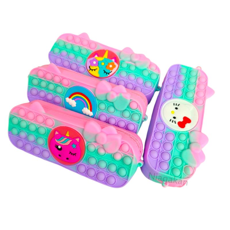 Kotak Pensil Pop It Pita Hello Kitty