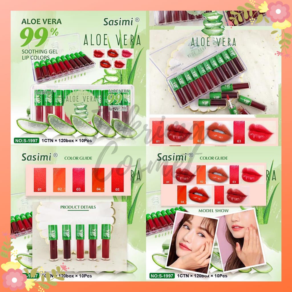 (CYBER) COD TERMURAH ecer termurah Liptint Sasimi R 99% Original  RANDOM KARAKTER