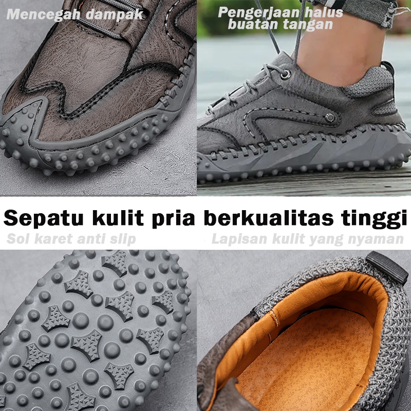 Sepatu Loafer Tali Special Edition Sepatu Pria Formal Kulit  SEPATU KULIS PRIA WANITA CASUAL SPORT KASUAL SNEAKERS ORIGINAL IMPORT TERLARIS