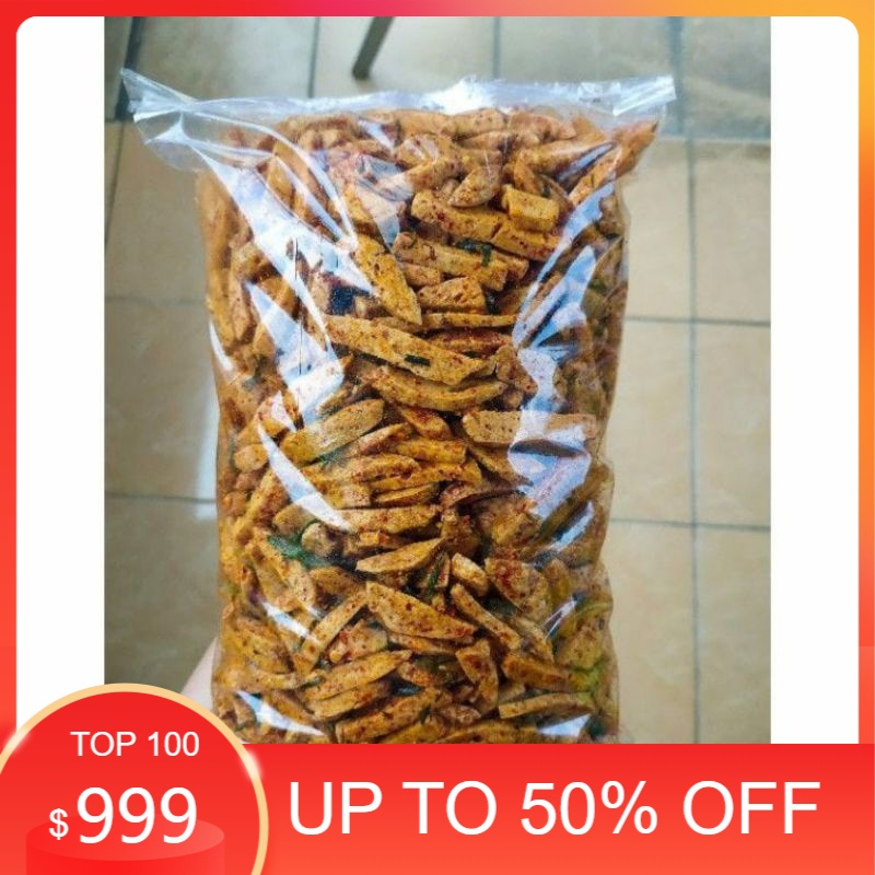 

Basreng Daun Jeruk 500 gram Khas Bandung Basreng Pedas