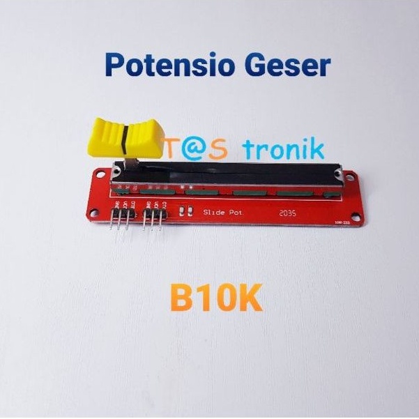 Potensio Geser Potensiometer B10K Sliding Potensio 10K Slider Potensio