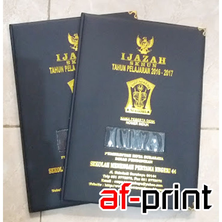 

Map ijazah dan raport