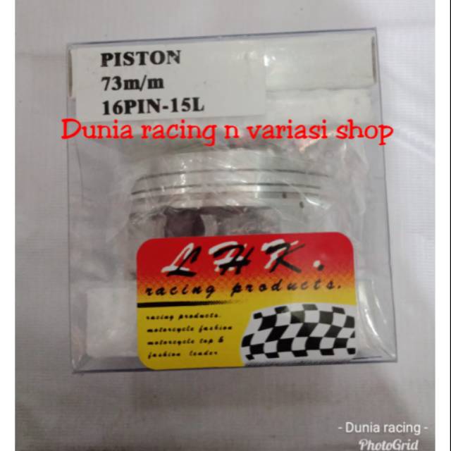 Piston LHK 73 pin 16 asli dan original LHK Thailand