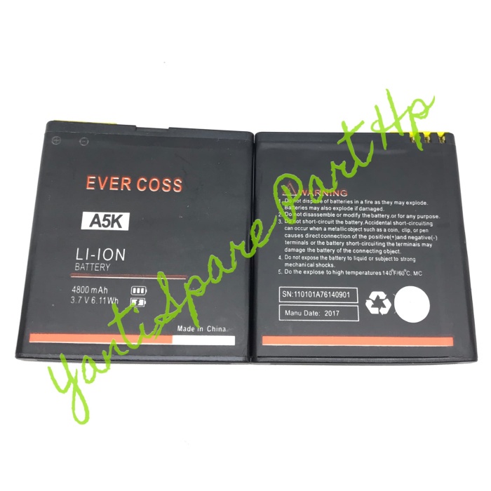 Baterai Evercoss A5K Original New