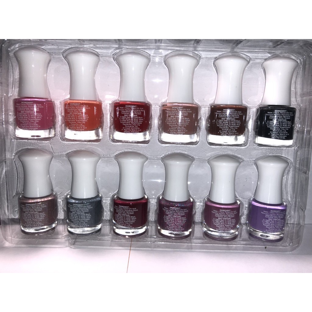 Kutek Brasov Peel Off 9ml Kutek Peel Off Kuteks Cat Kuku Halal Bisa Buat Sholat BPOM Kutex Muslimah