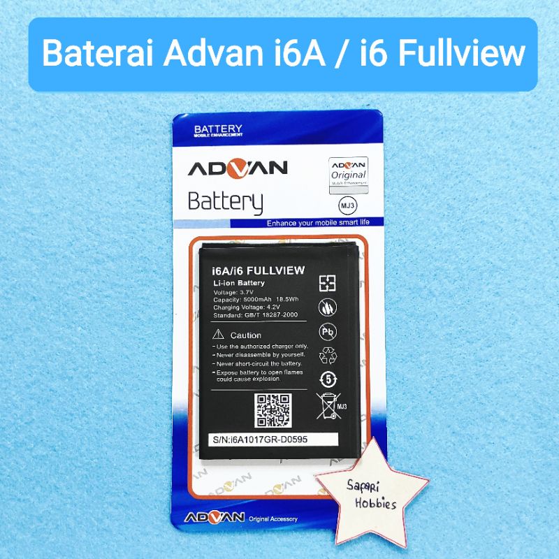Baterai Advan i6A / i6 Fullview
