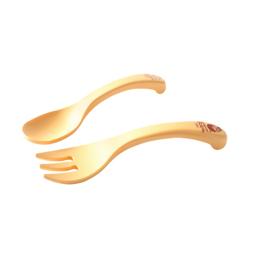 Mother's Corn Self Spoon &amp; Fork Set Sendok Garpu Bayi