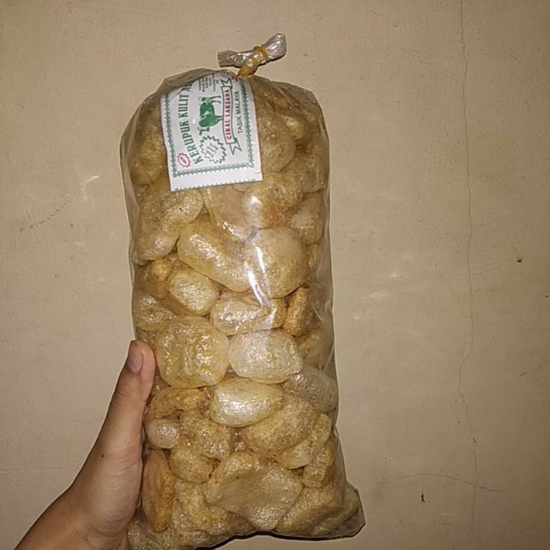 

kerupuk kulit asli Tasikmalaya ±150gr dorokdok kerupuk kulit sapi