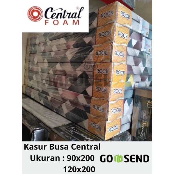 Kasur Busa Murah Resleting Tebal 15cm Merk Central Dan Royal Foam Original Kasur Busa 90x200/120x200