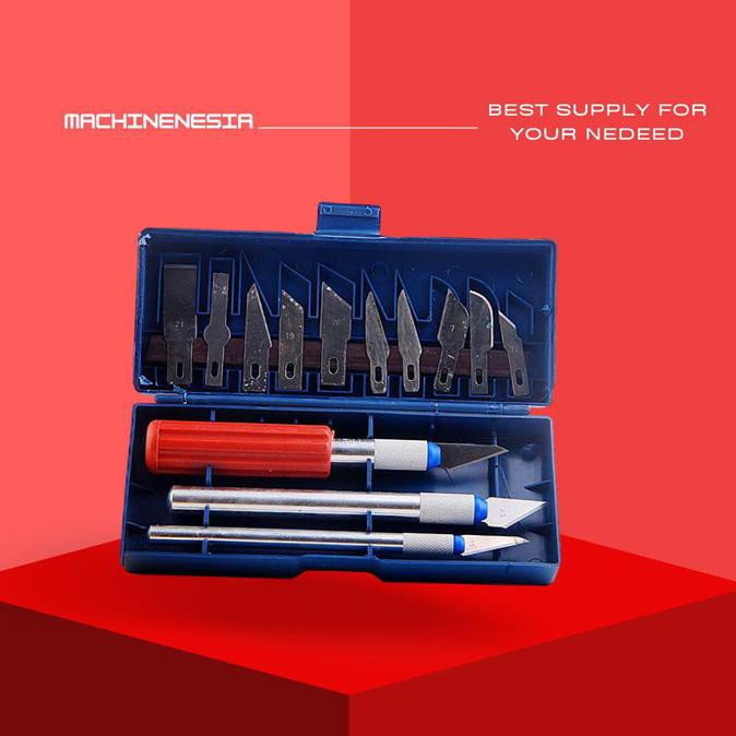 

PISAU UKIR SET 13PC / CUTTER PEN / PEN UKIR / ART KNIFE / CRAFT KNIFE