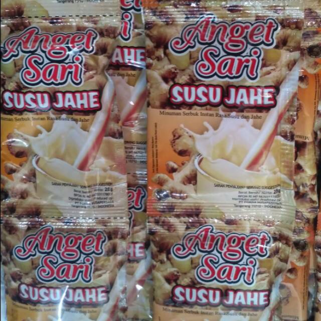 

Anget sari susu jahe isi 10 bungkus