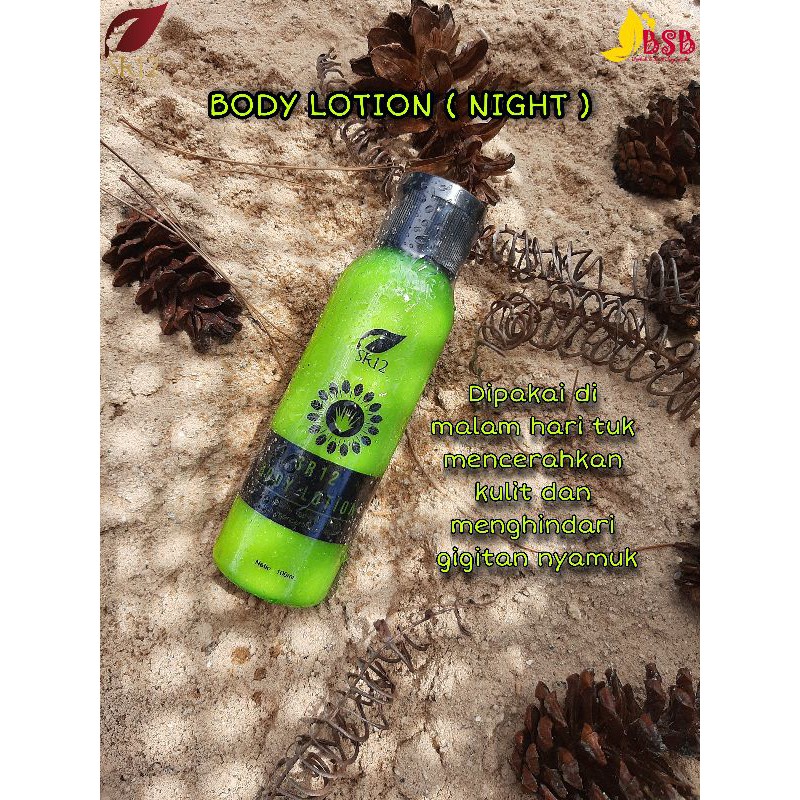 LOTION PEMUTIH BADAN BPOM / WHITENING BODY LOTION SR12 / HANDBODY MALAM SR12 / HANDBODY LOTION NIGHT