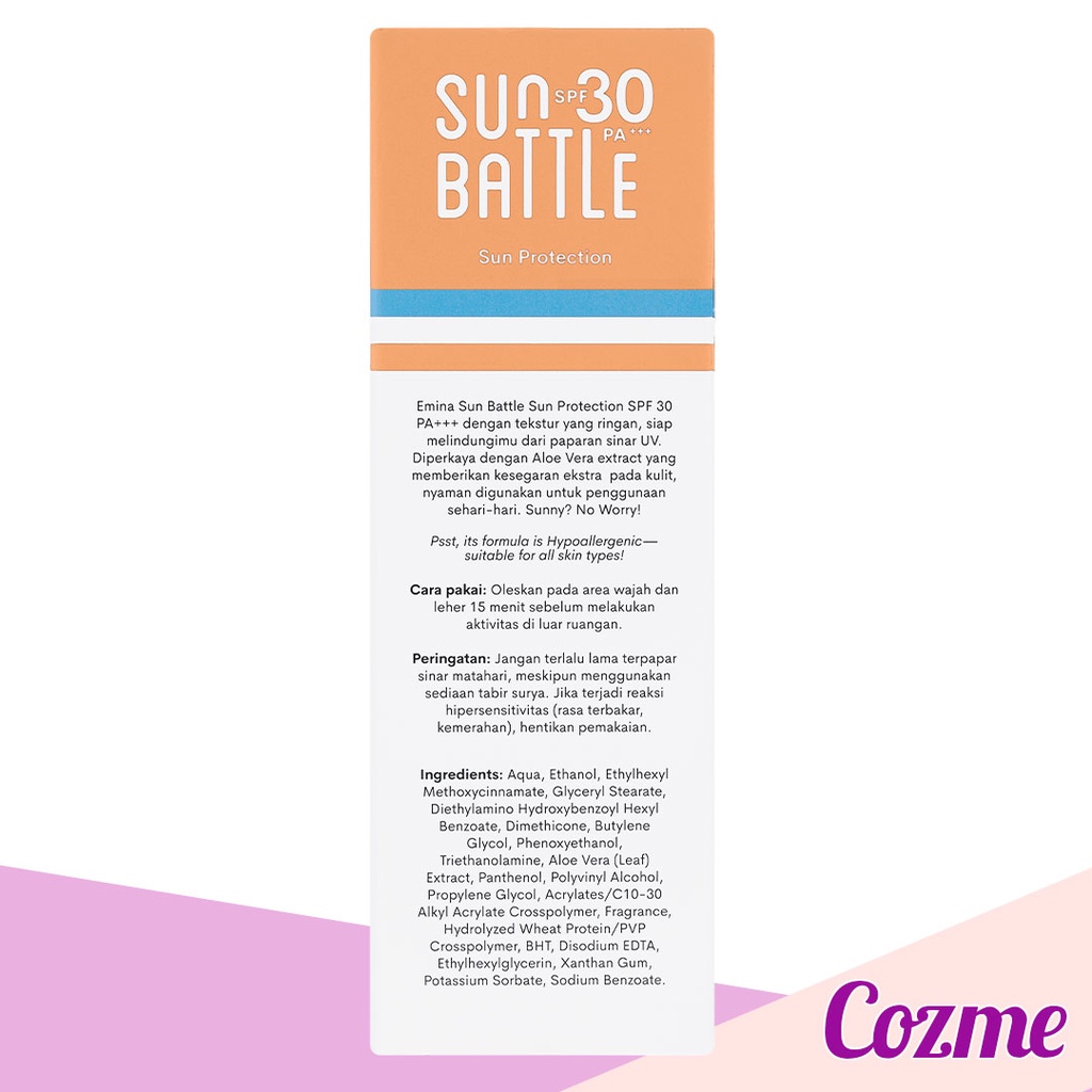 EMINA Sun Battle SPF 30 PA+++ 23mL