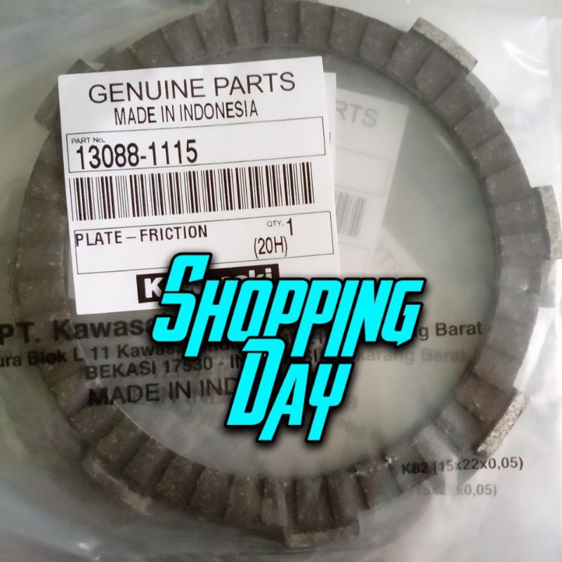 kampas kopling zx 130 original