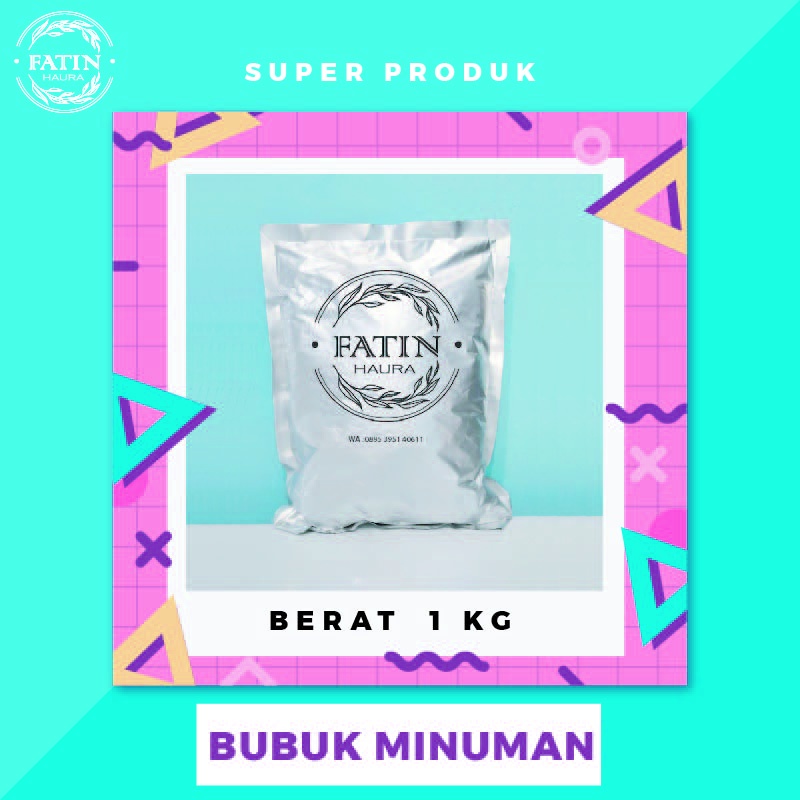 1 KG BUBUK MINUMAN RASA  / SERBUK MINUMAN RASA / BUBUK MINUMAN BEST POWDER / BUBUK MINUMAN KEKINIAN