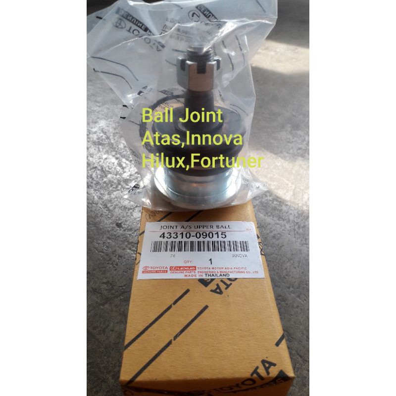 BALL JOINT ATAS,INNOVA,FORTUNER,HILUX,READY PRODUKSI THAILAND