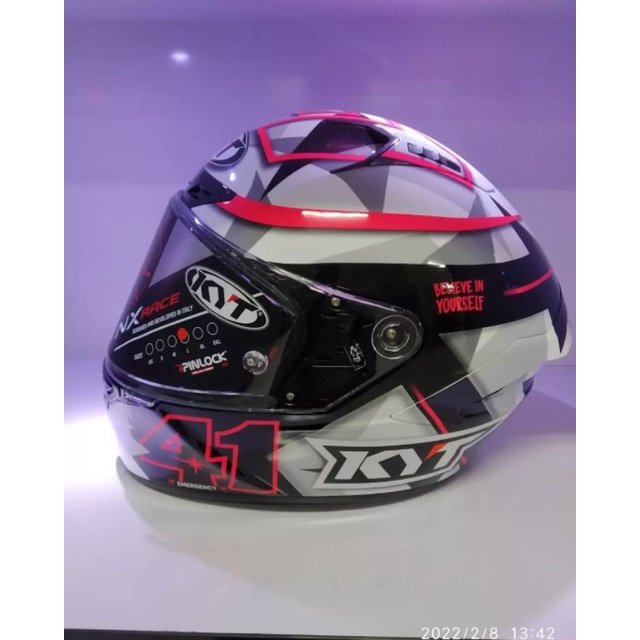 KYT NX Race Aleix Espargaro 2018