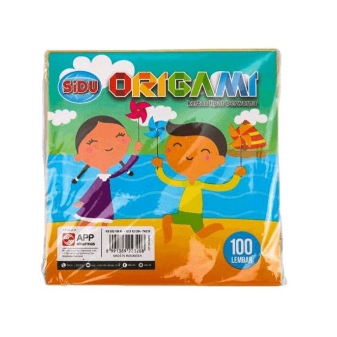 

SIDU - Kertas Origami ukuran 12x12 isi 100lbr