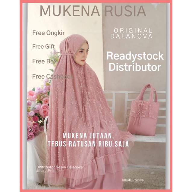MUKENA RUSIA DALANOVA DISTRIBUTOR RESMI